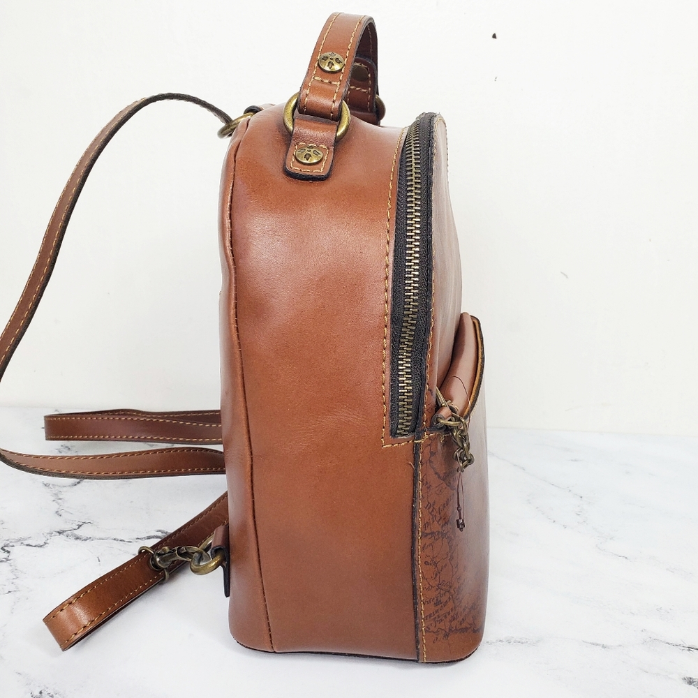 Patricia Nash Montioni Signature Map Backpack - Picture 5 of 8